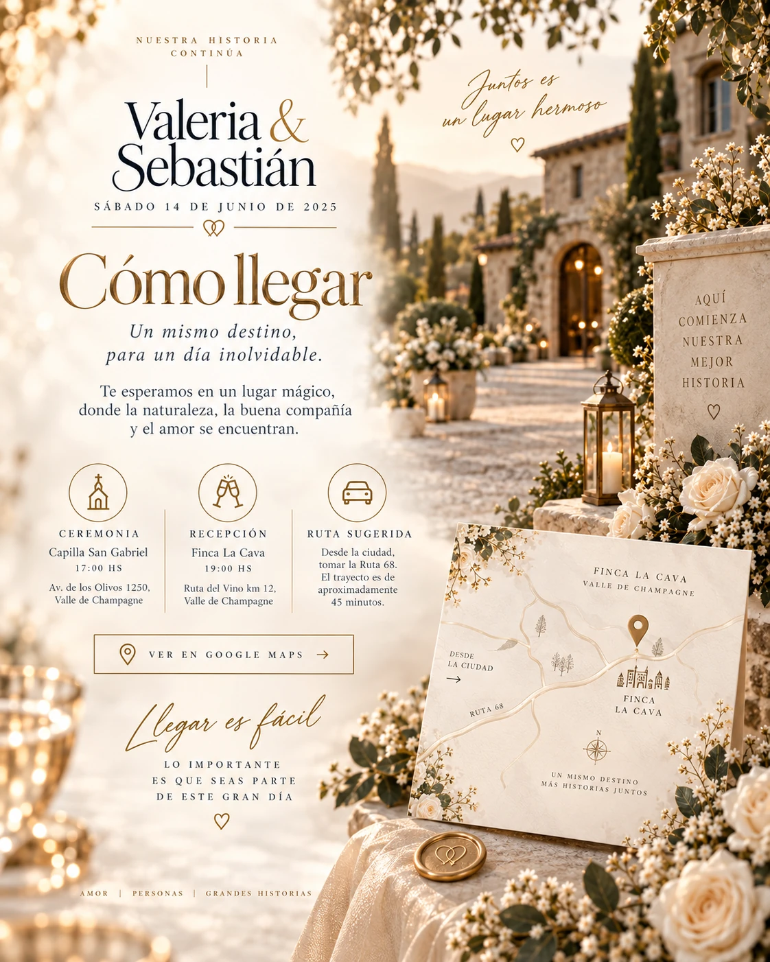 Cómo llegar al evento