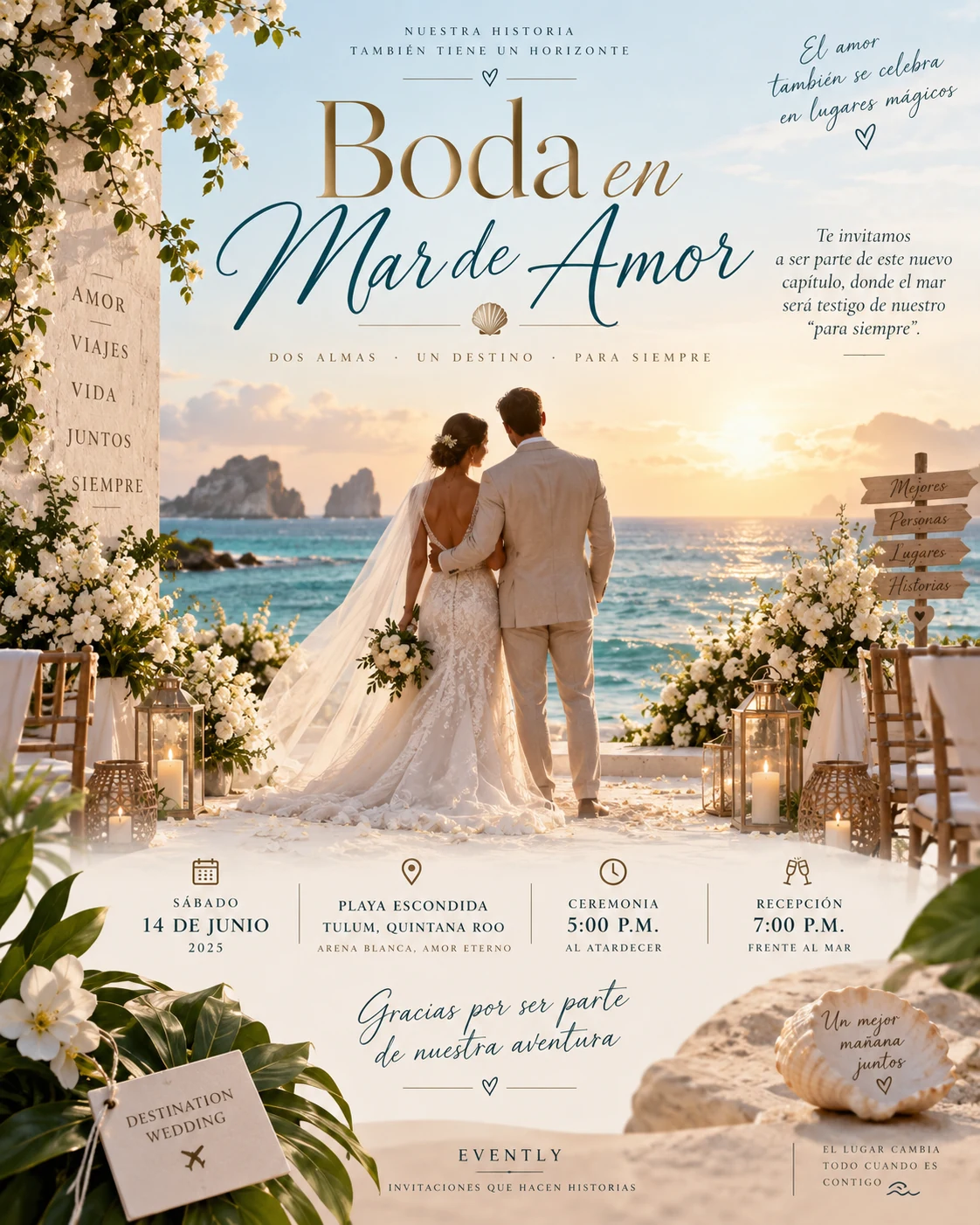 Vista previa de Boda en Mar de Amor