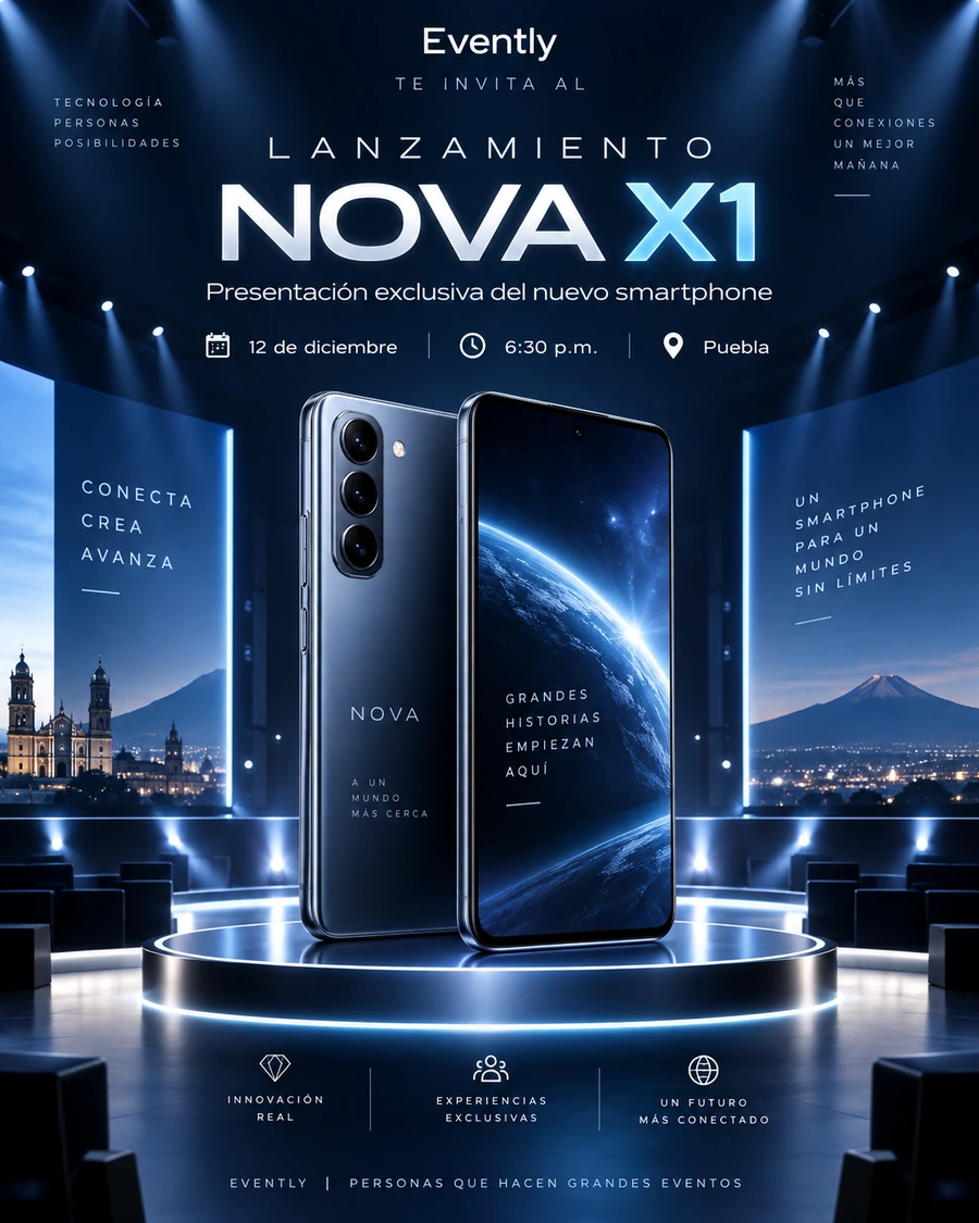 Vista previa de Lanzamiento Nova X1