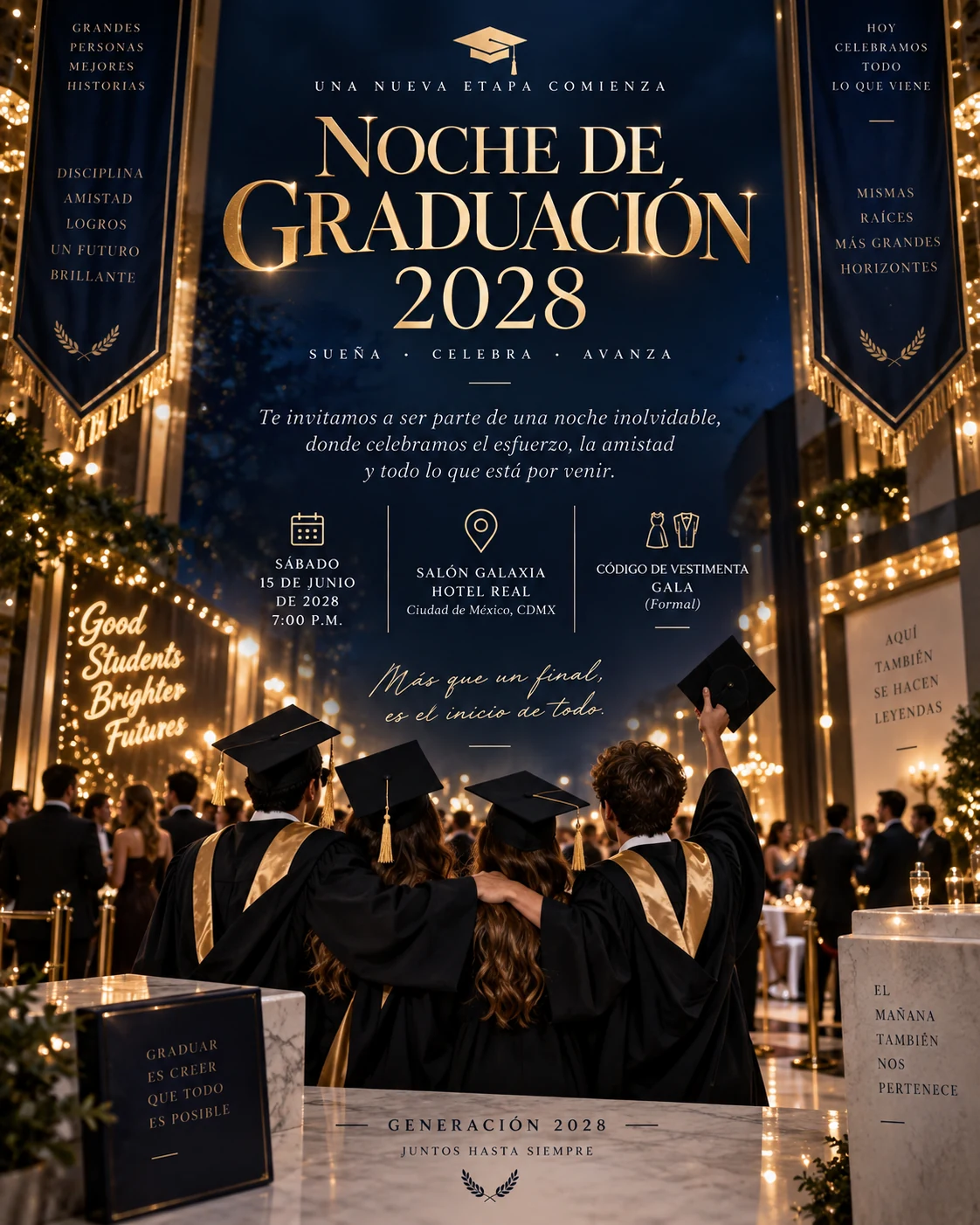 Vista previa de Noche de Graduación 2028