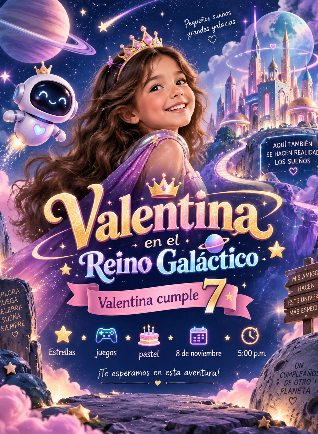 Valentina en el Reino Galáctico