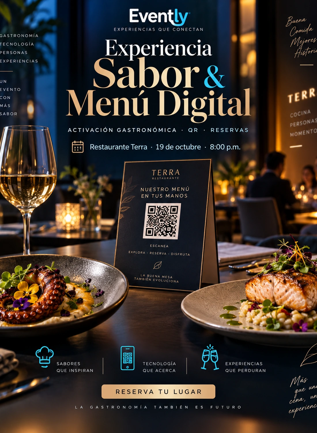 Experiencia Sabor & Menú Digital