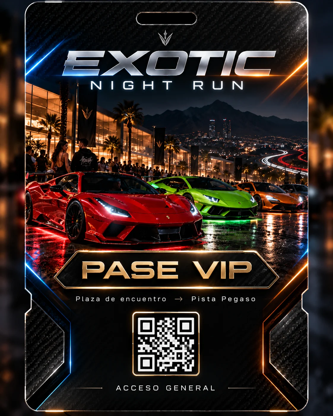 Pase VIP Exotic Night Run