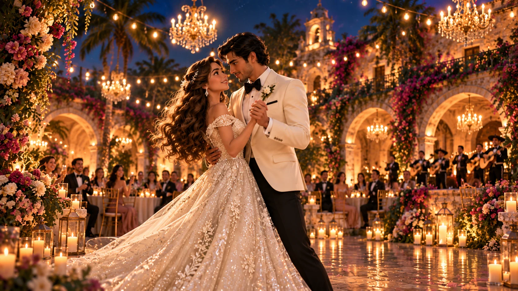 Primer baile de Isabella y Alejandro