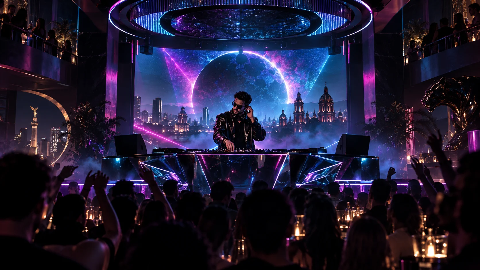 Experiencia electrónica en vivo NEON PULSE