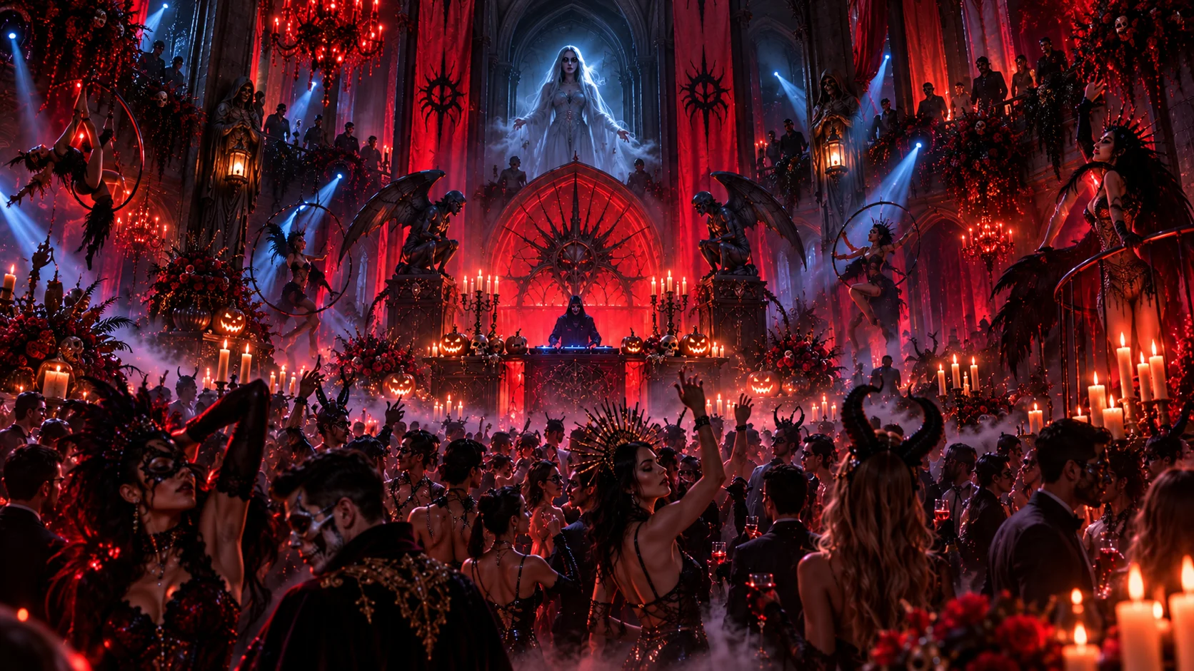 Blood Moon Ritual Halloween Night