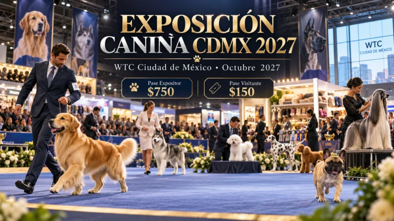 Vista previa de Expo Canina CDMX 2027 · WTC