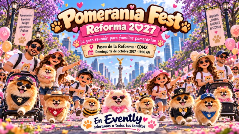 Vista previa de Pomerania Fest Reforma 2027 · Gran Reunión Canina