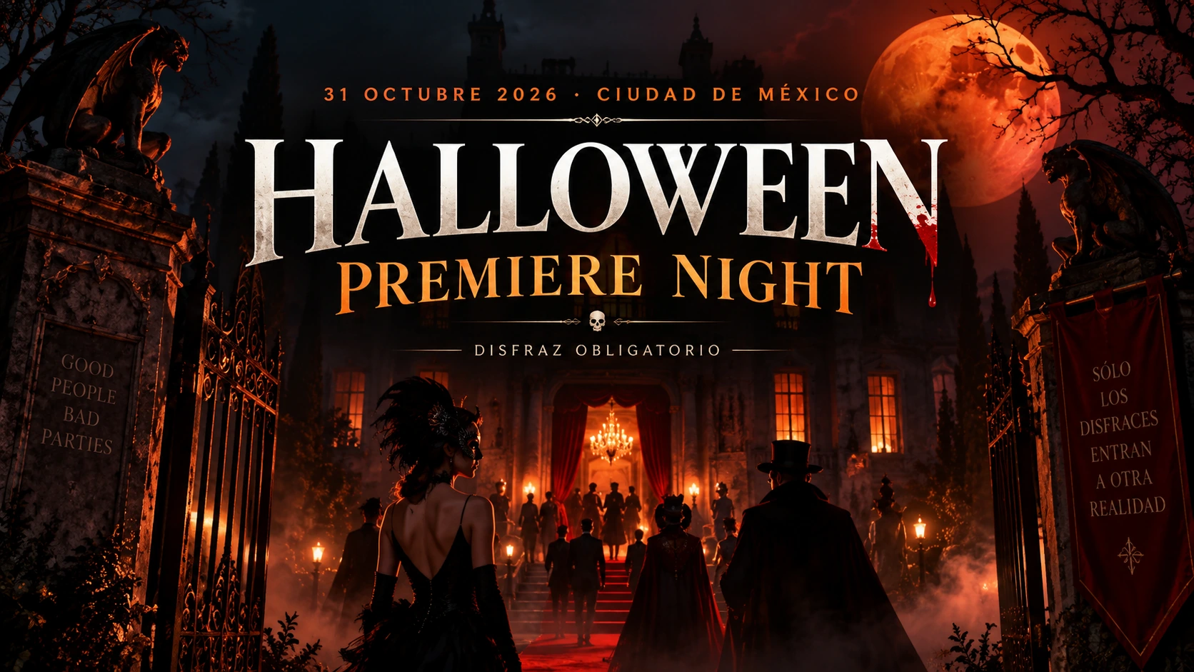 Halloween Premiere Night · presentación cinematográfica