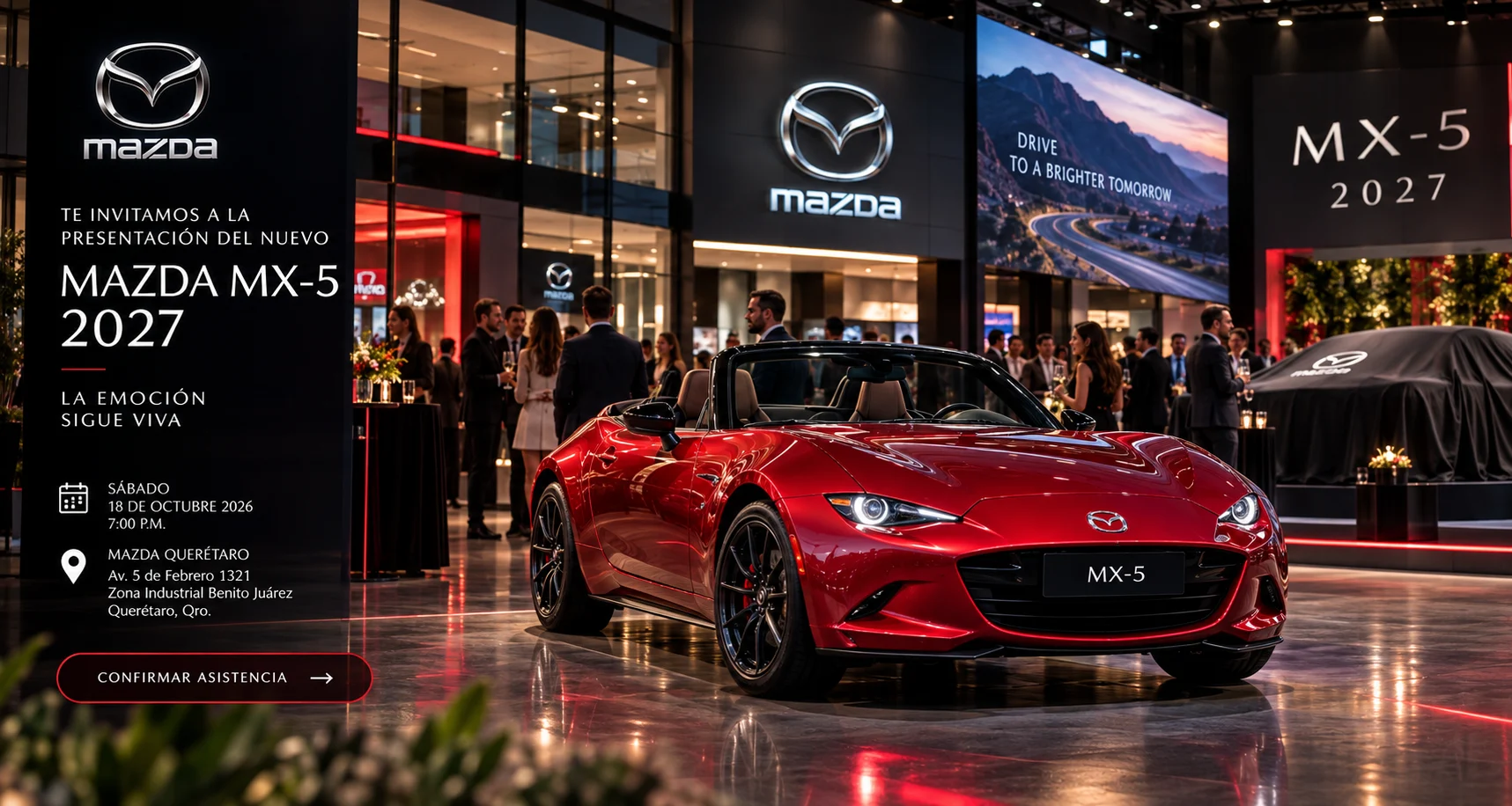 Pase y acceso Mazda MX-5 2027
