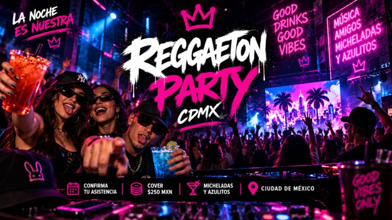 Vista previa de REGGAETON PARTY · CDMX