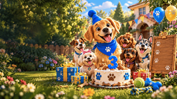Cumpleaños de Max · Perrifiesta