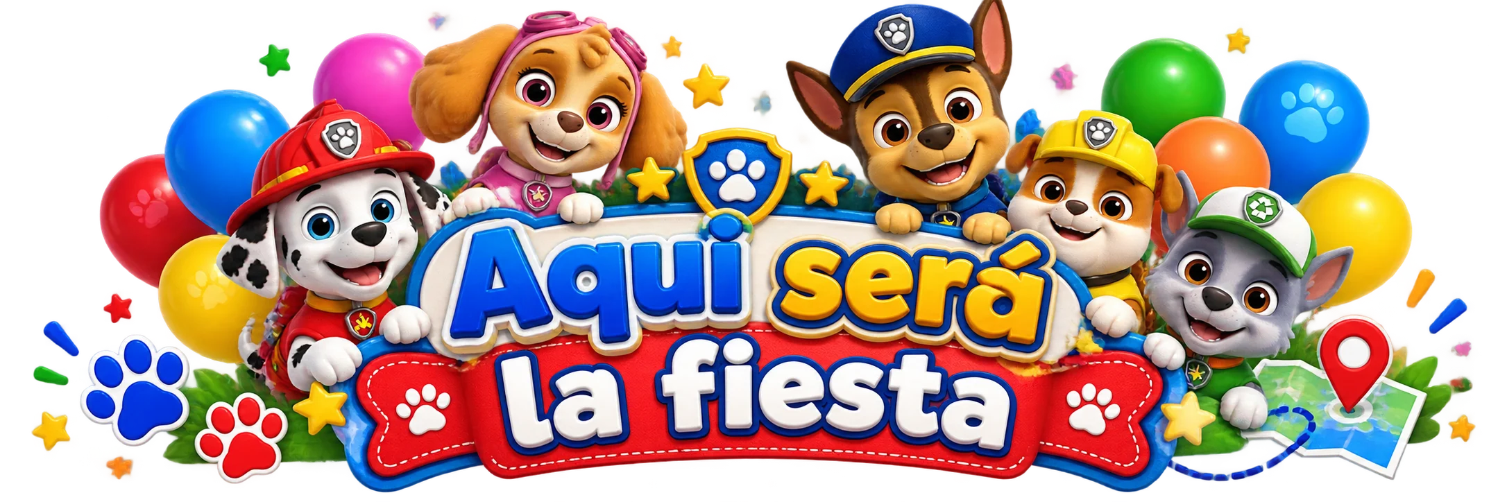 Aquí será la fiesta
