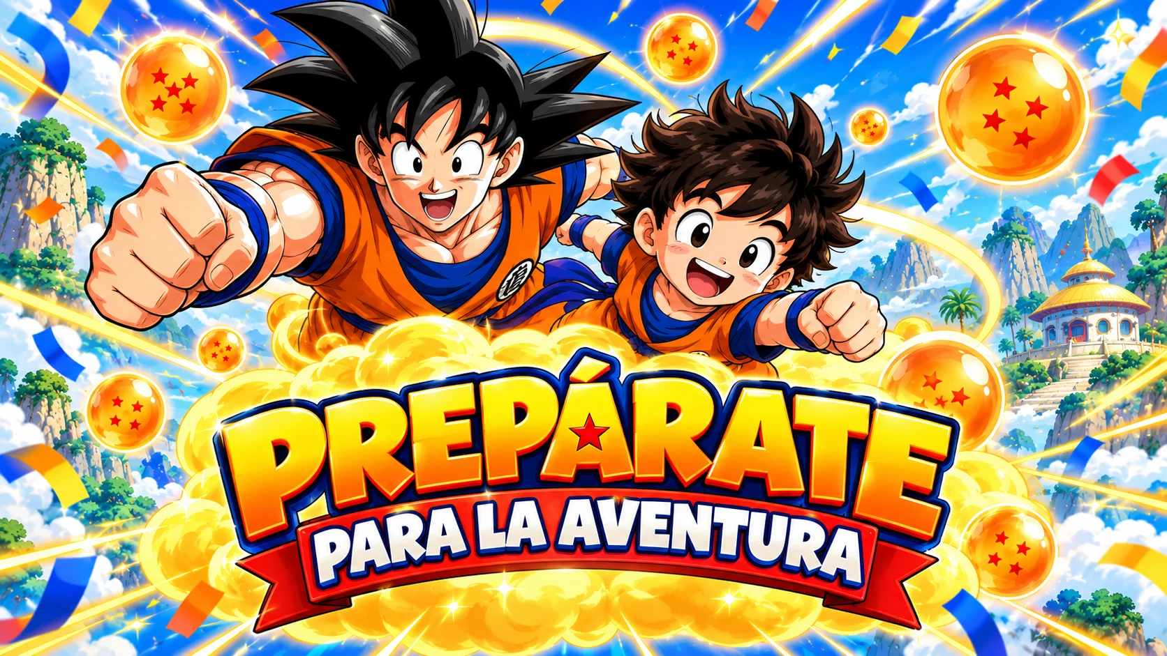 Prepárate para la aventura