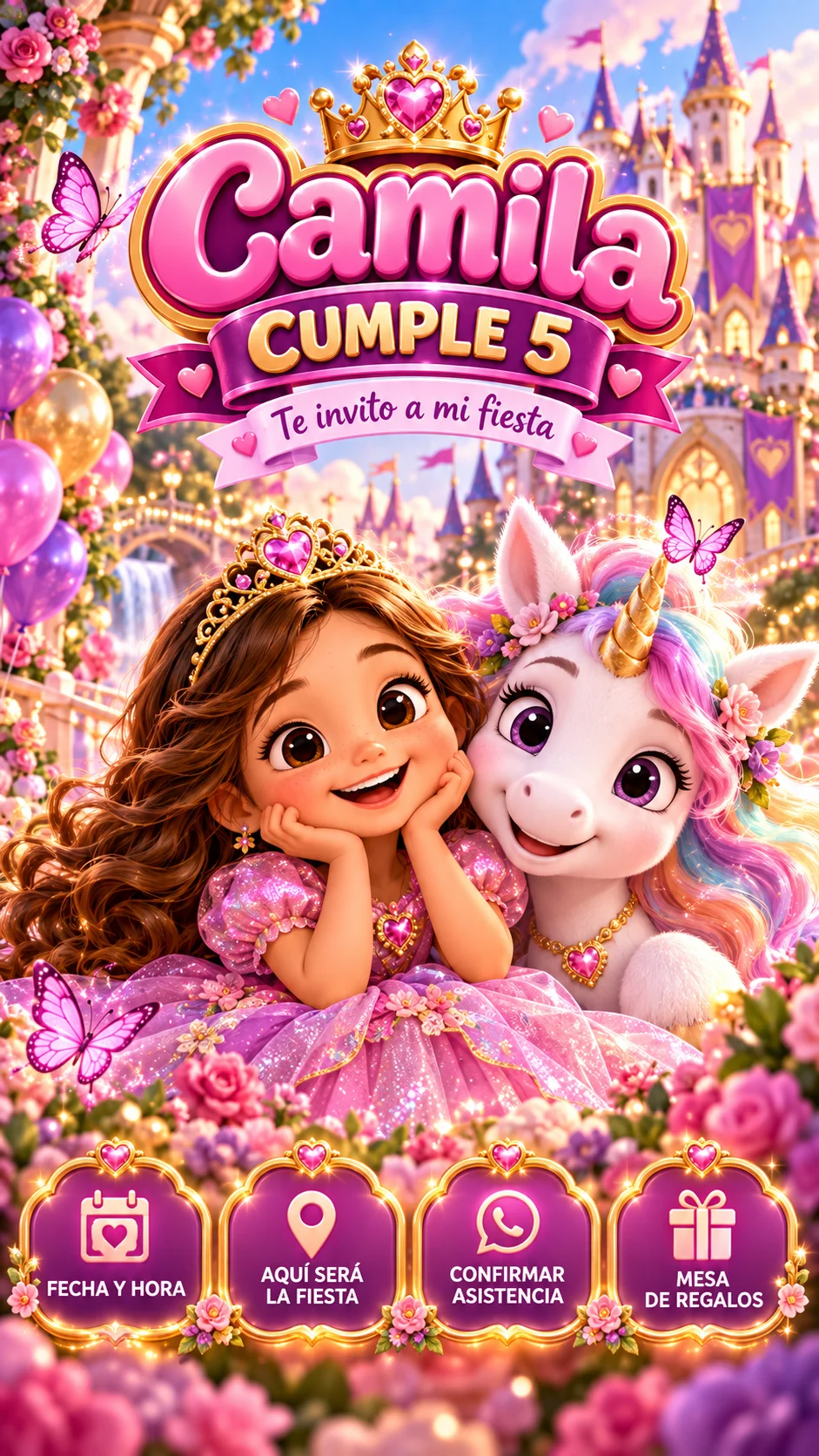 Camila · Reino de Unicornios